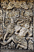 Candi Panataran - Main Temple. Ramayana relief. 